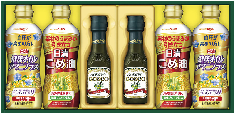 日清オイリオ　ヘルシーオイル＆ボスコギフト（BM-30）（4902380433316）