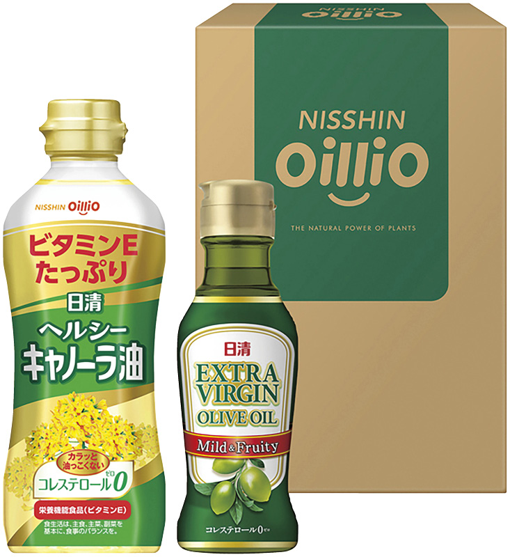 日清オイリオ　ヘルシーオイル＆ＥＸＶオリーブオイルギフト（TOV-10）（4902380433378）