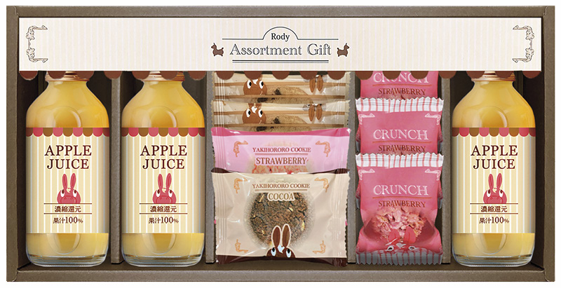 ロディ　ジュース＆クッキーセット（ROZ-202）（4983740114953）