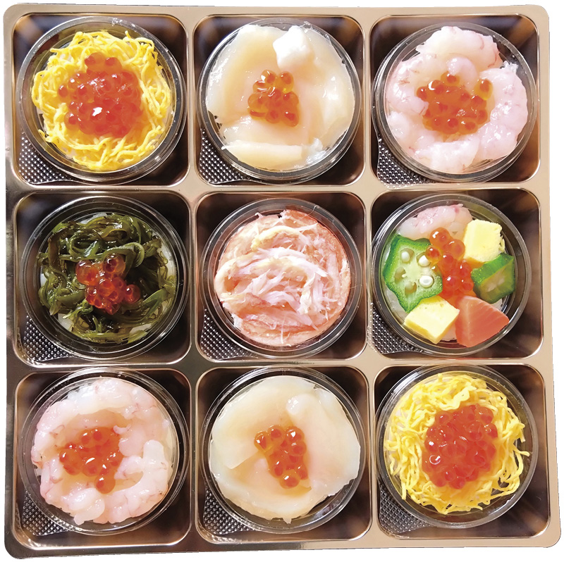 小樽彩り小町～海鮮プチ寿司詰合せ～（OKS-780）