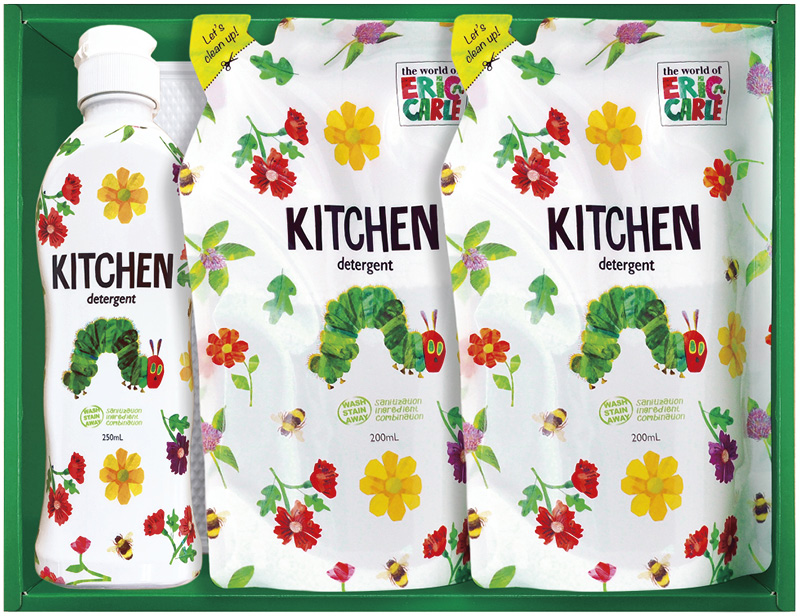 はらぺこあおむし　キッチン洗剤セット（H-10AZ）（4983740111334）