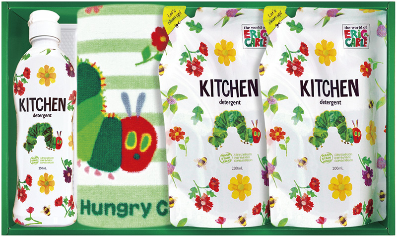 はらぺこあおむし　キッチン洗剤セット（H-15AZ）（4983740111341）