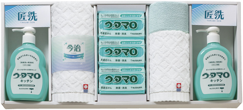 ウタマロ　石鹸・キッチン洗剤ギフト（UTA-405A）（4543479212445）