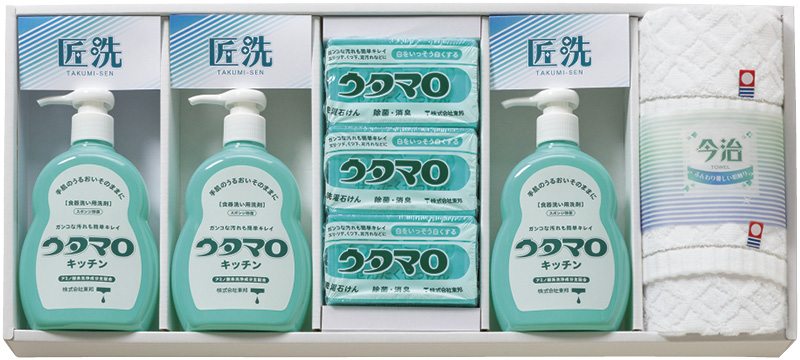 ウタマロ　石鹸・キッチン洗剤ギフト（UTA-505A）（4543479212452）