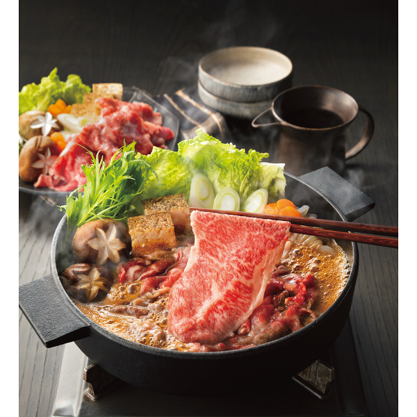 銀座吉澤　国産みちのく和牛すき焼きセットサブ画像5