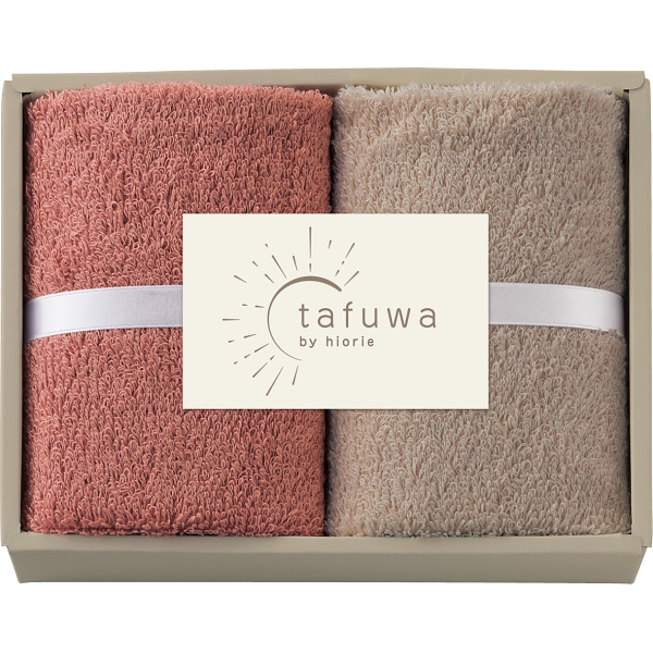 tafuwa　ウォッシュタオル2枚セット（ピンク）