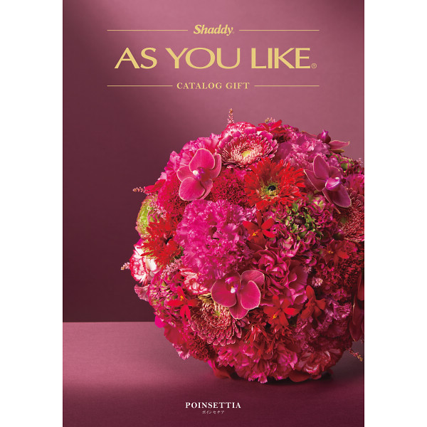 カタログギフトAS YOU LIKE　ポンセチア（洋風）12,900円コース