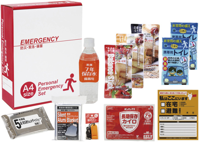 1DAY災害対策11点セット（EP-30）（4570168130735）