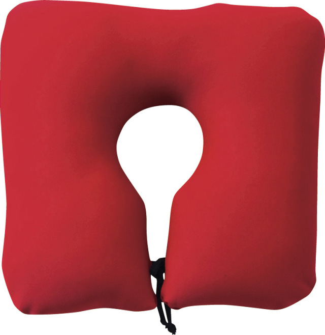 モグ　ポータブルネックピロー（レッド）（4582289832979）（4582289832979）