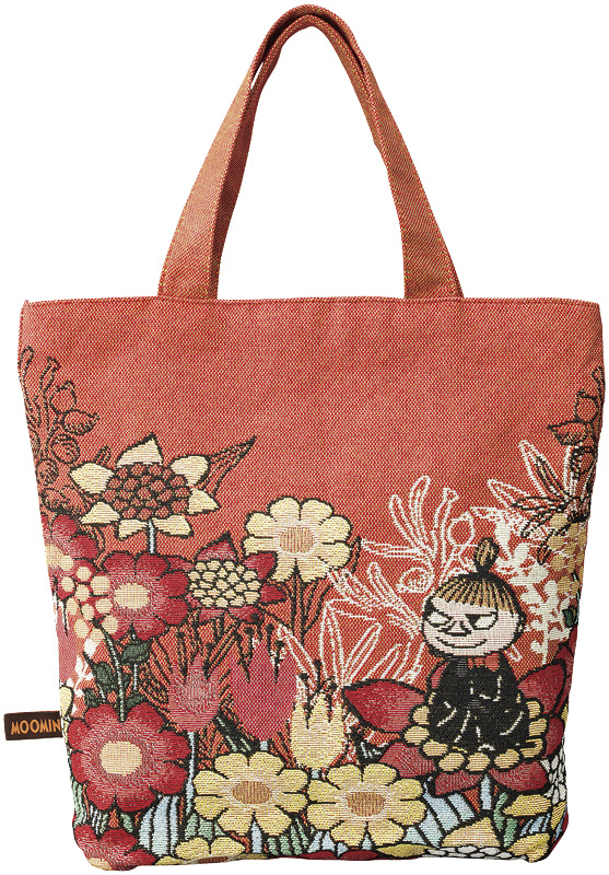 ムーミン　花と一緒に ゴブラン織りマチ付きトート（4992272721324）（4992272721324）