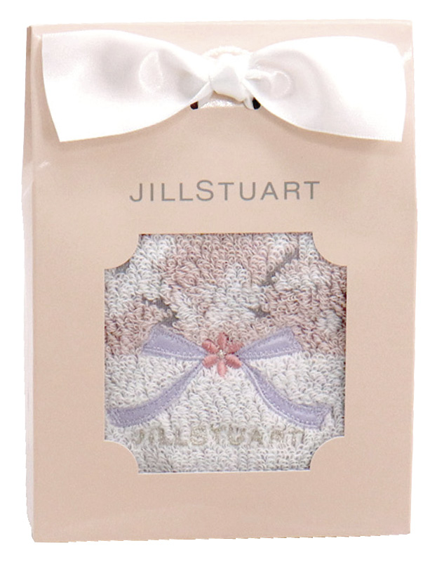 ジルスチュアート　クオーレ　タオルハンカチ（ピンク）（58-3239090P）（4547855448077）