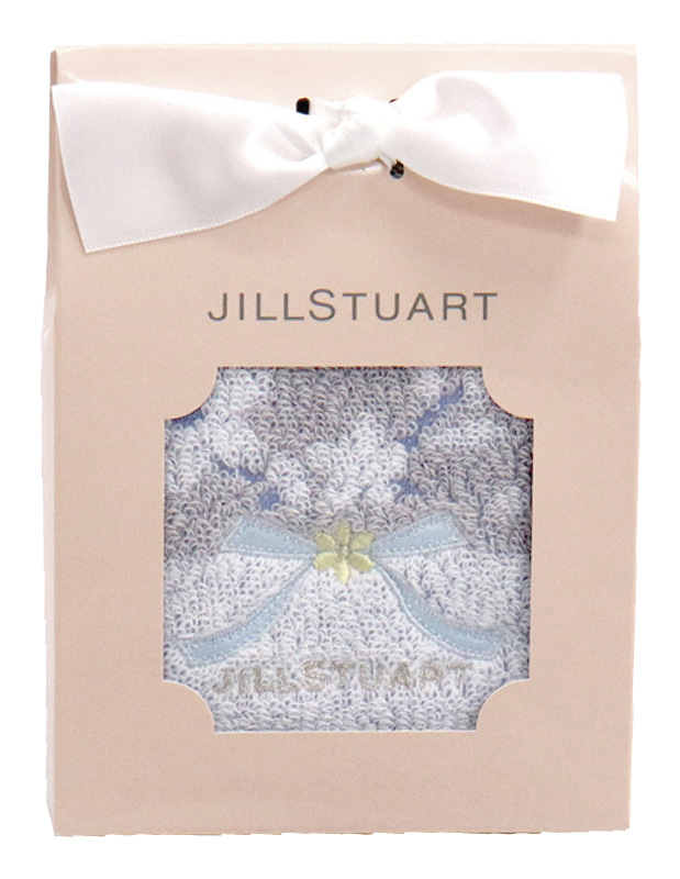 ジルスチュアート　クオーレ　タオルハンカチ（グレー）（58-3239090GY）（4547855448060）