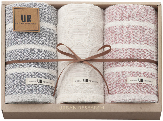 アーバンリサーチ　フェイスタオル3P（UR2330）（4518607673894）