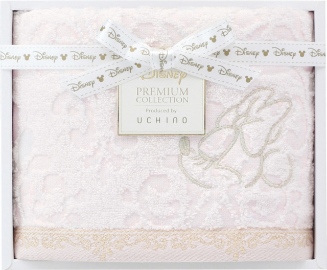 プレミアム ディズニー　エターナリー　フェイスタオル（ピンク）（WF15876P）（4905296693980）