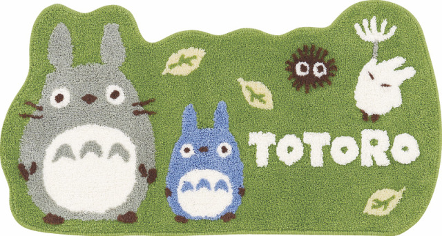 となりのトトロ　トトロと風あそび アクセントマット（78763）（4973422787636）