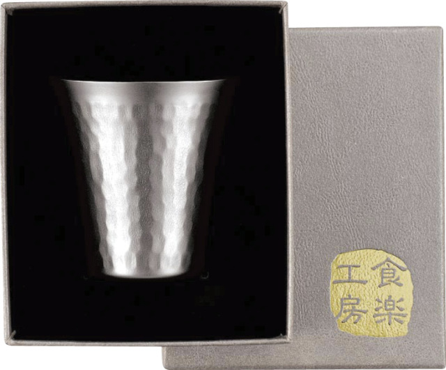 霞　チタン冷酒カップ（TW-11）（4995284510122）