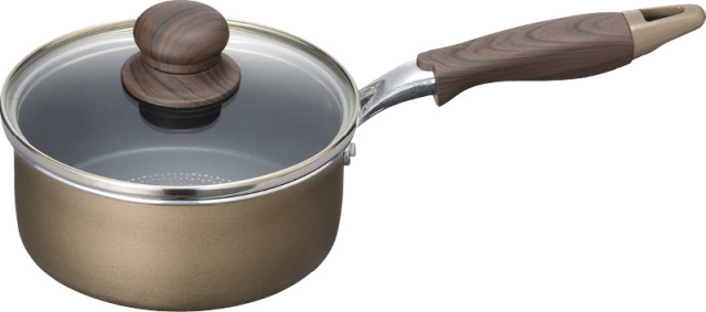 ブラナーノ2　IH対応ガラス蓋付片手鍋16cm（MB-2391）（4903779123917）