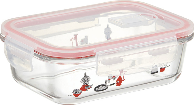 ガラス保存容器M（ムーミン）（GBST7/545870）（4973307545870）