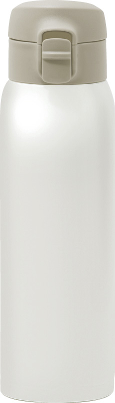 モテコ　ワンタッチ栓マグボトル500ml（ホワイト）（RH-1674）（4903779716744）