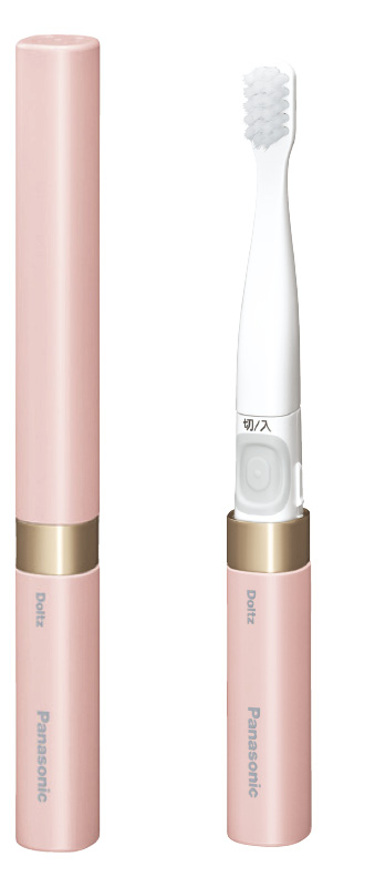 パナソニック　音波振動ハブラシ ポケットドルツ（ペールピンク）（EW-DS42-PP）（4549980052075）