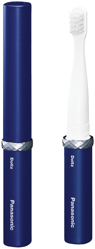 パナソニック　音波振動ハブラシ ポケットドルツ（青）（EW-DS1C-A）（4549980052037）