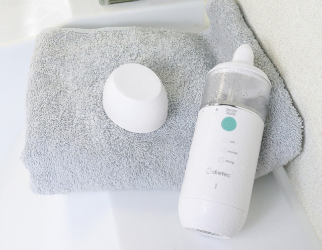 ドリテック　鼻用洗浄器「クリーンリフレッシュ コンパクト」（HK-201WT）（4536117046687）