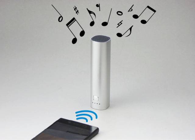 ブルートゥーススピーカー＆モバイルバッテリー（6152）（4519513615206）