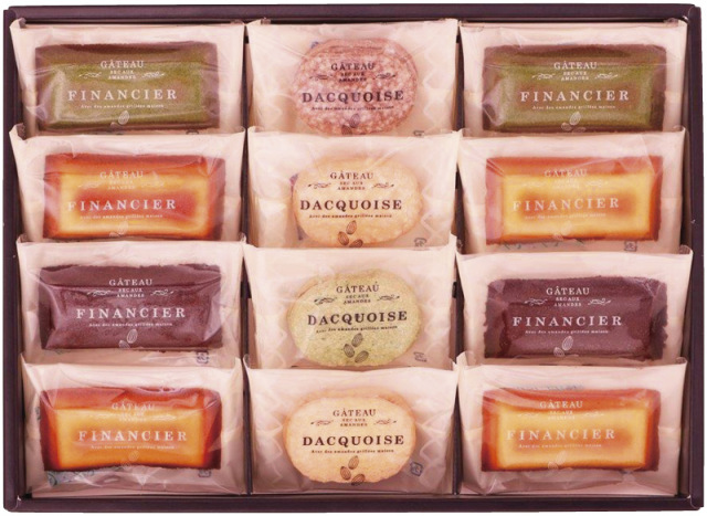 井桁堂　自家挽きアーモンドのガトーセレクション 12個入（GS12）（4935353001823）