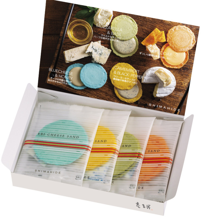 海老菓子本舗 志ま秀　クアトロえびチーズ（QU-055）（4950620615039）