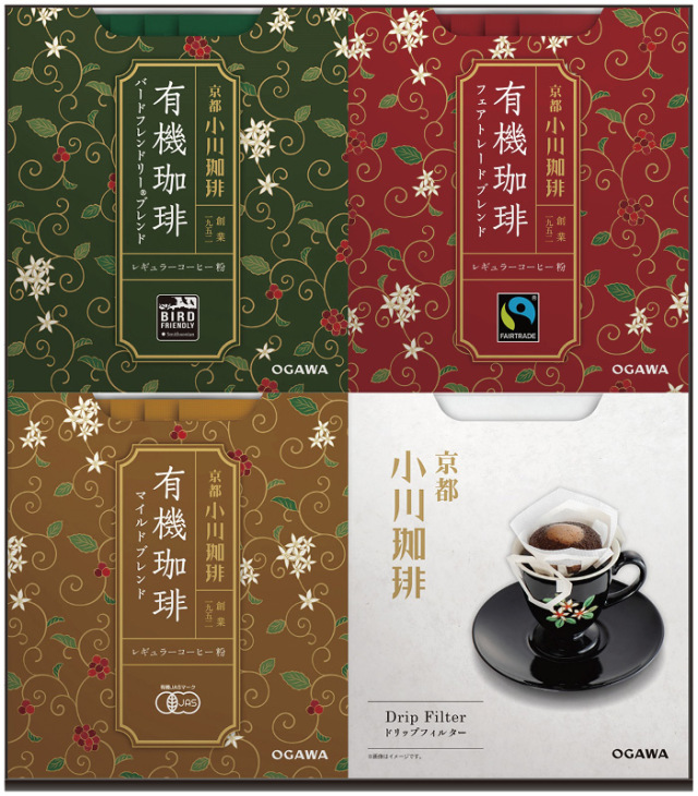 小川珈琲　京都 小川珈琲 有機ドリップコーヒーギフト（OCYH-30）（4970690965131）