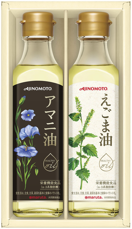 味の素　えごま油＆アマニ油ギフト（EGA-20R）（4901111508002）