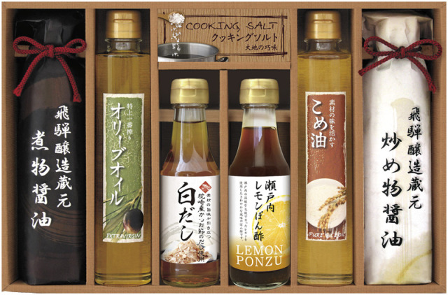 美食ファクトリー　厳選こだわり調味料ギフト（NIH-40R）（4580386251761）