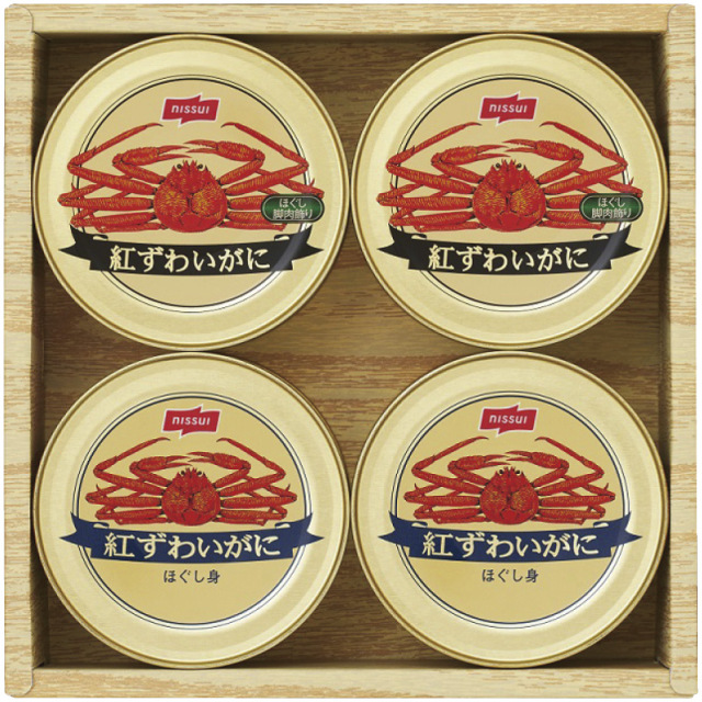 ニッスイ　紅ずわいがに缶詰ギフト（NK-50A）（4902150129937）