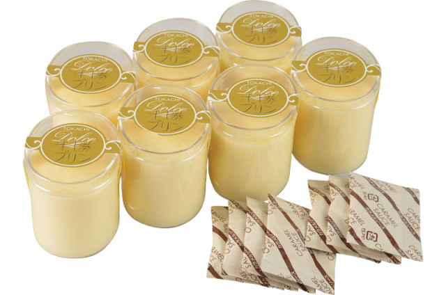 送料無料 十勝ドルチェ 十勝橋本牧場プリン（7個）（THBP-7