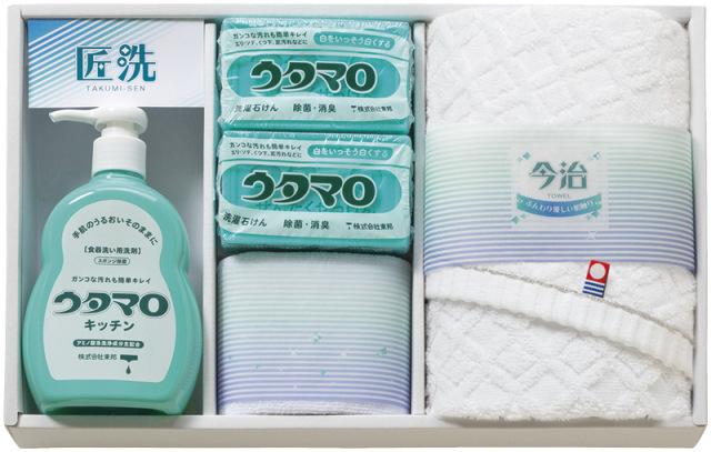 ウタマロ　石鹸・キッチン洗剤ギフト（UTA-255A）（4543479212421）