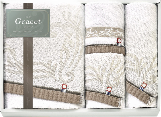 今治 グレイスト　タオルセット（IGY26500）