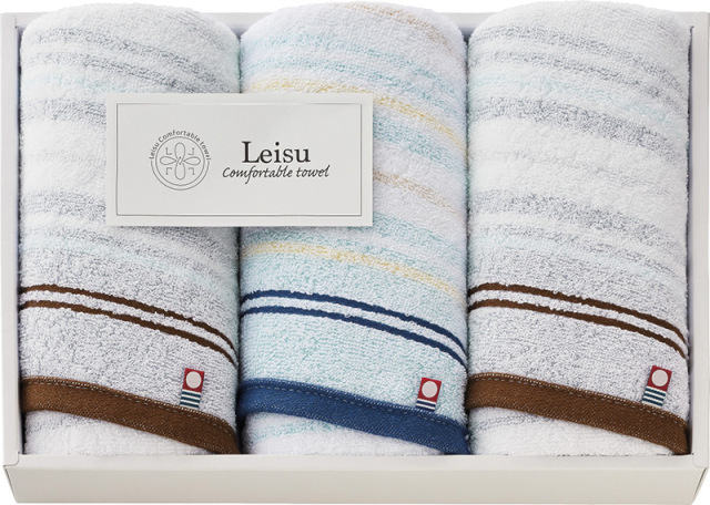 今治　リージュ　フェイスタオル3P（L-60300）