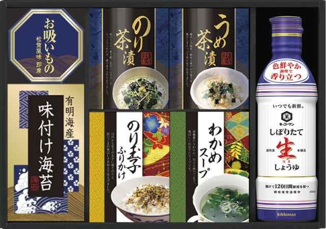 キッコーマン生しょうゆ＆和食詰合せ（NBL-30R）