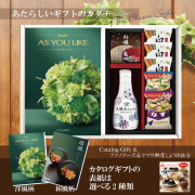 カタログギフト20,900円コース+アマノフーズ＆ヤマサ鮮度しょうゆ詰合せ（AY-202）