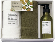 ORANGEY-オランジー-　薬用ハンドソープとオーガニックタオルのセット（19047）（4548925017995）