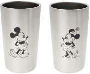 ディズニー　ステンレス真空タンブラー 300mlペアセット ミッキー＆ミニーS2（82671）（4984909826717）