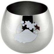 燕熟の技　桜に富士　感温スイングタンブラー 390ml（EJKS-600）（4965220214148）