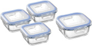 レッシュ　耐熱ガラス容器4Pセット（ME-7397）（4903779473975）