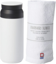 AMli HOME　ボトル340ml＆今治タオル（ホワイト）（SB-1738）（4524854211192）