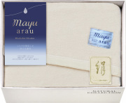 mayuあらう　洗えるシルク混毛布（WAS46100）