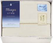 mayuあらう　洗えるシルク混毛布（毛羽部分）（WAS46150）