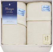 mayuあらう　洗えるシルク混毛布＆シルク混毛布（毛羽部分）（WAS46250）