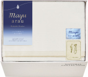 mayuあらう　洗えるシルク毛布（毛羽部分）（WAS46500）