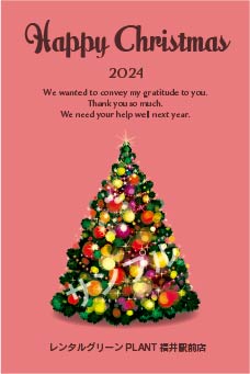 クリスマスオリジナルラベル（イルミネーション）