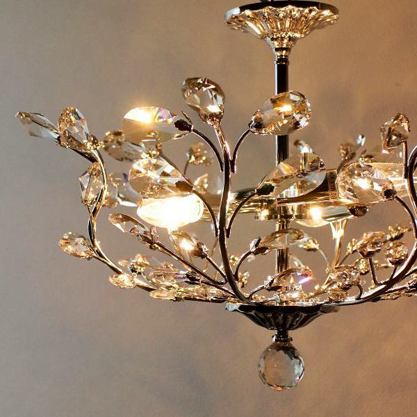 シャンデリア ペンダントライト おしゃれ クリスタル アンティーク レトロ シーリングライト ペンダントライト クリスタル 【送料無料】 [abk6601]